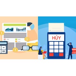 Hủy hóa đơn đầu ra đã kê khai thuế có được hay không?