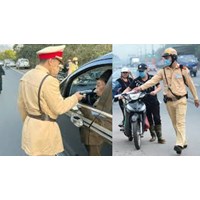 05 quy tắc xử phạt của cảnh sát giao thông đối với người lái xe
