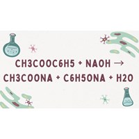 CH3COOC6H5 + NaOH → CH3COONa + C6H5ONa + H2O (Phenyl axetat + NaOH)