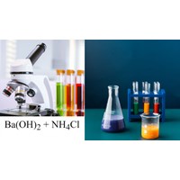 Cân bằng phương trình hoá học Ba(OH)2 + NH4Cl →  BaCl2 + NH3 + H2O