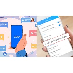 Cách chuyển quyền admin trưởng nhóm trong nhóm Zalo trên điện thoại