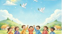 Kể một câu chuyện ca ngợi hòa bình, chống chiến tranh lớp 5