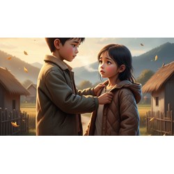 Cảm nhận 1 nhân vật trẻ em mà em thấy thú vị trong Gió lạnh đầu mùa
