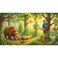 Tóm tắt truyện Hai người bạn đồng hành và con gấu siêu hay