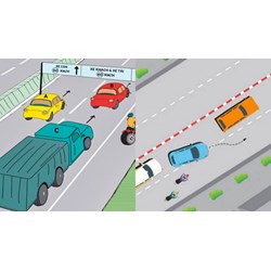 Vượt xe nhưng không có tín hiệu báo trước bị phạt bao nhiêu tiền?