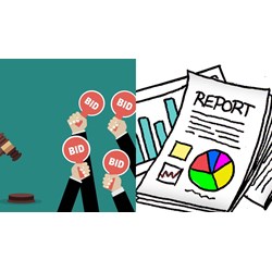 Báo cáo tình hình thực hiện hoạt động đấu thầu trước 15/01/2024?