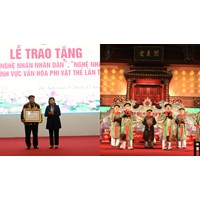 Tiêu chuẩn Nghệ nhân ưu tú với di sản văn hóa phi vật thể từ 15/2/2024