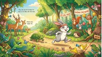 Kể lại câu chuyện Cuộc chạy đua trong rừng chọn lọc hay nhất