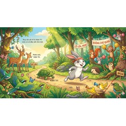 Kể lại câu chuyện Cuộc chạy đua trong rừng chọn lọc hay nhất