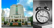 Thời gian làm việc tại trụ sở Bộ Tài nguyên và Môi trường