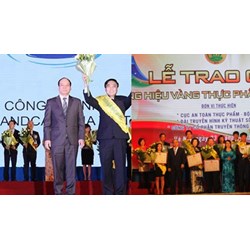 Hồ sơ gửi Ban tổ chức giải thưởng Thương hiệu vàng Thực phẩm Việt Nam?
