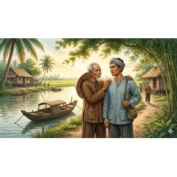 Tóm tắt tác phẩm Cha con nghĩa nặng ngắn gọn, hay nhất