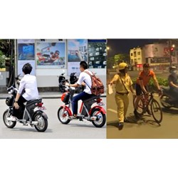 Đi xe đạp điện vi phạm giao thông bị xử phạt bao nhiêu tiền?