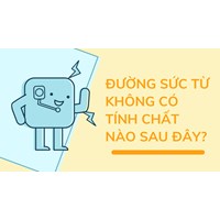 Đường sức từ không có tính chất nào sau đây? Vậy lý lớp 11