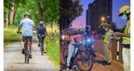 Đi xe đạp vào buổi tối không có đèn chiếu sáng bị phạt không?