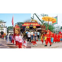 Thuyết minh một lễ hội ngày xuân - Lễ hội đền Trần siêu hay