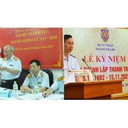 Thanh tra Bộ Tư pháp có mấy phòng nghiệp vụ thực hiện nhiệm vụ?
