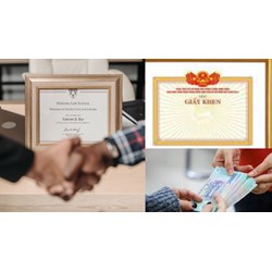 Mức tiền thưởng kèm theo giấy khen cho tập thể là bao nhiêu?