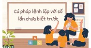 Cú pháp lệnh lặp với số lần chưa biết trước - Tin học lớp 8