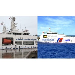 Dấu hiệu nhận biết cờ hiệu, phù hiệu, phương tiện Cảnh sát biển Việt Nam