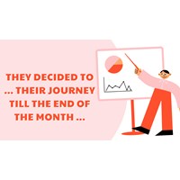 They decided to ... their journey till the end of the month ...
