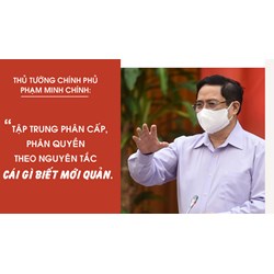 Quy định về phân định thẩm quyền của chính quyền địa phương
