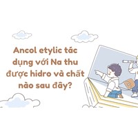Ancol etylic tác dụng với Na thu được hidro và chất nào sau đây?