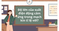 Độ lớn của suất điện động cảm ứng trong mạch kín tỉ lệ với?