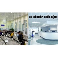 Cơ sở khám chữa bệnh được tổ chức dưới bao nhiêu hình thức?