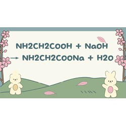 Cân bằng phản ứng NH2CH2COOH + NaOH → NH2CH2COONa + H2O