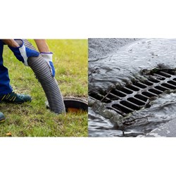 Cống thoát nước thải của hộ thoát nước có phải nối với hộp đầu nối?
