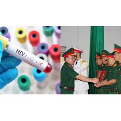Điều kiện sĩ quan quân đội bị nhiễm HIV do tai nạn rủi ro nghề nghiệp hưởng lương hưu?