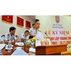 Ai thống nhất với Bộ trưởng Bộ Tư pháp bổ nhiệm Chánh Thanh tra Bộ?