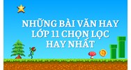 Những bài văn hay lớp 11 chọn lọc hay nhất