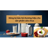 Đăng ký bảo hộ thương hiệu cho sản phẩm sữa chua nhanh nhất 2024