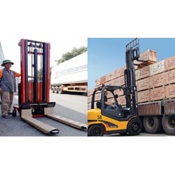 Phương pháp thử tải xe nâng hàng có tải trọng từ 1.000kg trở lên?