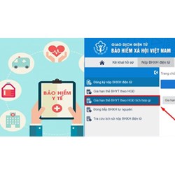 Cách gia hạn thẻ bảo hiểm y tế hộ gia đình có giảm trừ mức đóng