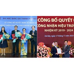 Hiệu trưởng trường thành viên là thành viên Hội đồng Đại học quốc gia?