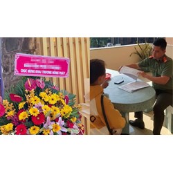 Mức phạt khi tự đặt lẵng hoa ghi tên lãnh đạo Đảng chúc mừng