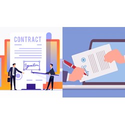 Hợp đồng lao động được ký online có hợp pháp hay không?