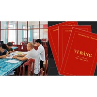 Phạt thừa phát lại cấu kết người yêu cầu làm sai lệch nội dung vi bằng
