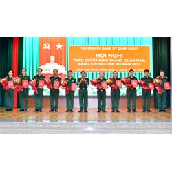 Chính ủy Bộ Tư lệnh thăng quân hàm Trung tướng cần ít nhất bao lâu?
