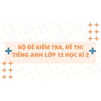 Bộ Đề kiểm tra, đề thi Tiếng Anh lớp 12 Học kì 2 có đáp án