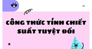Công thức tính chiết suất tuyệt đối - Bài tập có đáp án - Vật lí lớp 11
