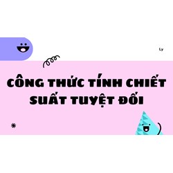 Công thức tính chiết suất tuyệt đối - Bài tập có đáp án - Vật lí lớp 11