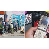 Vì sao không được sử dụng điện thoại di động tại cây xăng?