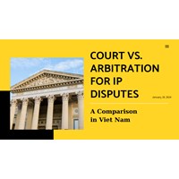 A Comparison: Court vs. Arbitration for IP Disputes in Viet Nam