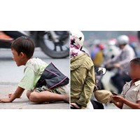 Sử dụng trẻ em đi ăn xin nhằm trục lợi bị xử phạt thế nào?