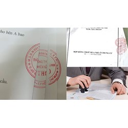 Hợp đồng có nhiều trang thì bên nào đóng dấu giáp lai?