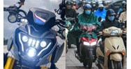 Yêu cầu đối với hệ thống chiếu sáng và tín hiệu xe mô tô, xe gắn máy